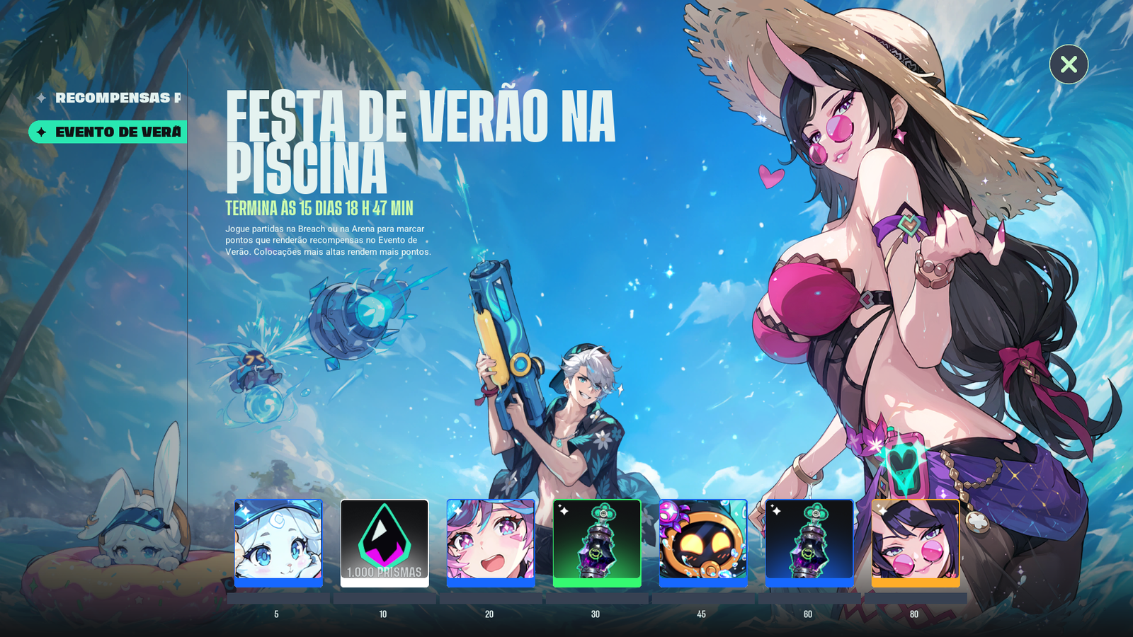 Festa de Verão na Piscina do SUPERVIVE!