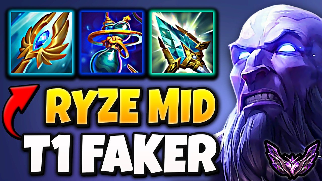 T1 Faker Ryze vs Galio [ MID ] Korea Master 1192 LP | Patch 26.6