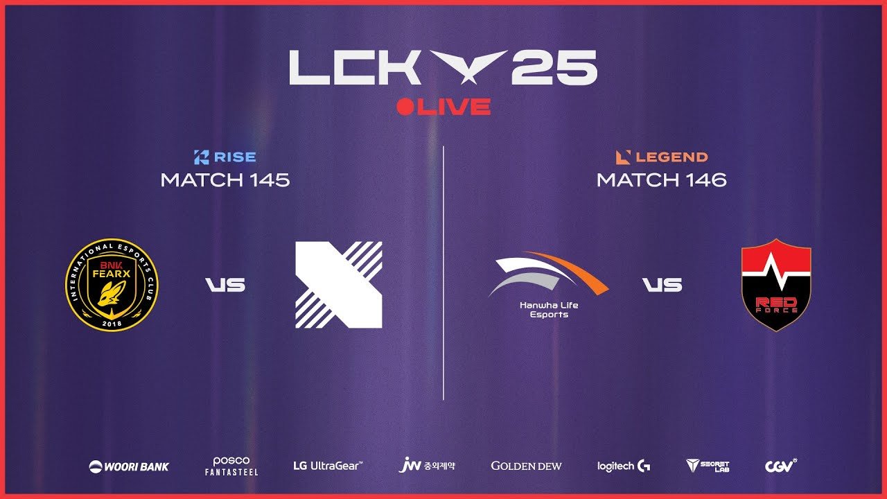 BFX vs DRX – HLE vs NS | 2025 LCK