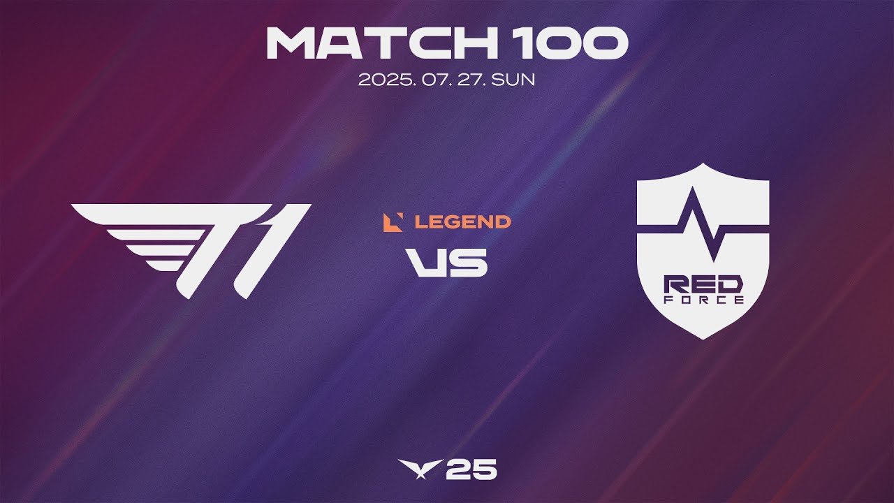 T1 vs NS | Match Highlights 07.27 | 2025 LCK