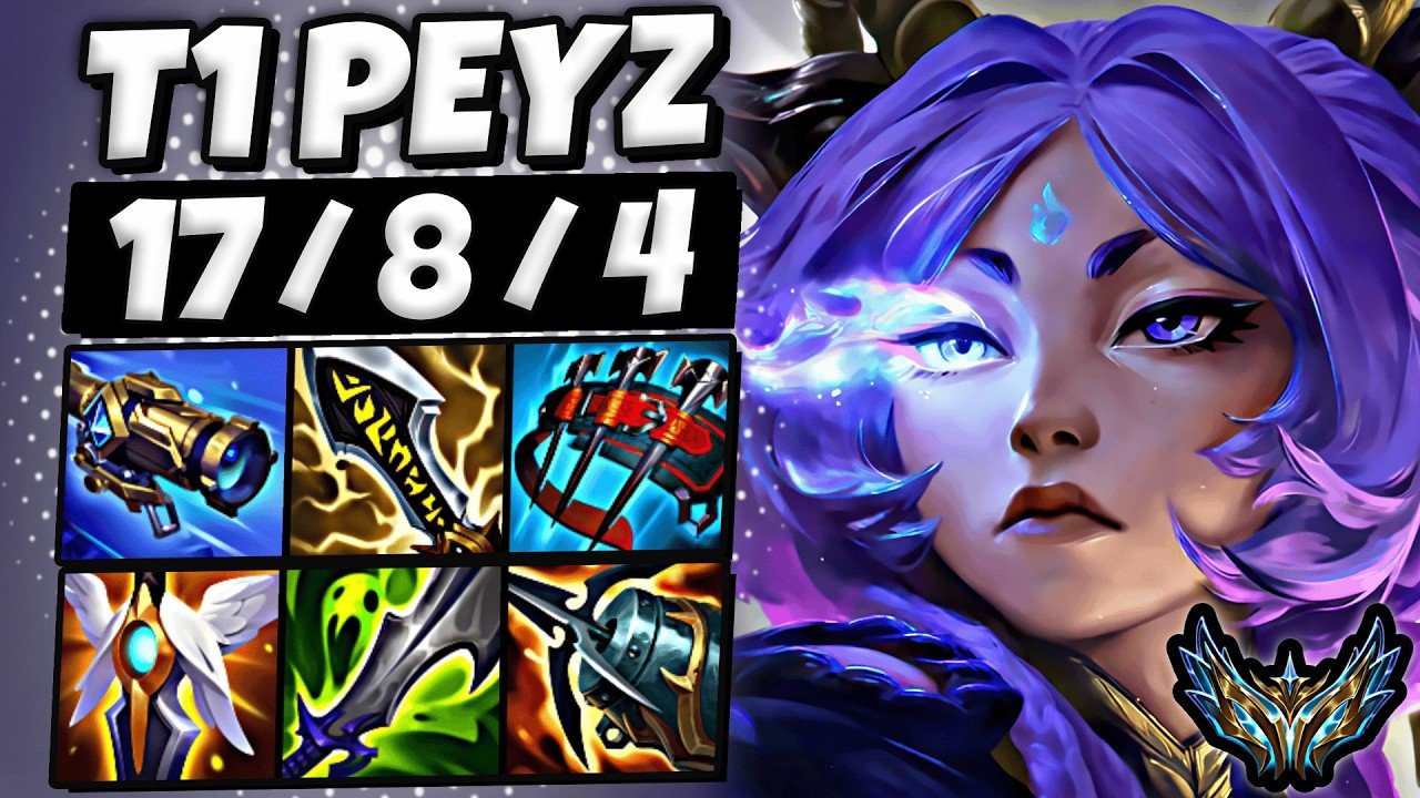 T1 Peyz Yunara vs Ezreal [ ADC ] Korea Challenger 2126 LP | Patch 26.6